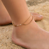 Imixlot Anklets Sandalia Feminina 2019 New Women Gril Tassel Chain Bells Sound Metal Anklet Ankle Bracelet Foot Jewelry Beach