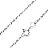 JewelryPalace 100% Genuine 925 Sterling Silver Necklace Ingot Twisted Trace Belcher Snake Bar Singapore Box Chain Necklace Women