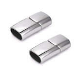 Jiayiqi 2pcs/Set Magnetic Clasps Stainless Steel Connectors For DIY  Bracelet Jewelry Making Components Findings
