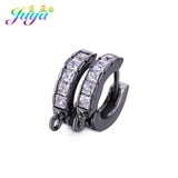 Juya Women's Wedding Jewelry Components Handmade Cubic Zirconia Earring Hooks & Clasps Accessories For Earrings Jewerly Making