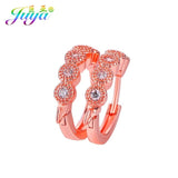 Juya Women's Wedding Jewelry Components Handmade Cubic Zirconia Earring Hooks & Clasps Accessories For Earrings Jewerly Making