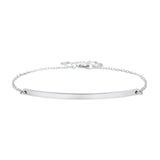 Laramoi Personality Women Bracelet Long Strip Metal Charm Female Bracelet Stainless Steel Gold/Silver Color Jewelry Gifts