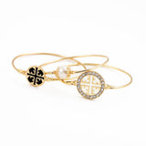 Charm Enamel Bangle Sets