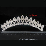 Luxury Wedding Bridal Austria Crystal Tiara Crowns Princess Queen Party Prom Rhinestone Tiara Headband Hair Jewelry Accessories