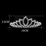 Luxury Wedding Bridal Austria Crystal Tiara Crowns Princess Queen Party Prom Rhinestone Tiara Headband Hair Jewelry Accessories