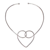 MANILAI Geometric Alloy Chokers Necklaces For Women Fashion Jewelry Bib Collar Necklace Statement Punk Design