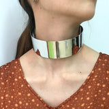 MANILAI Punk Alloy Torque Choker Necklaces For Women New Design Maxi Jewelry Big Collar Statement Necklace Collier Femme CE4316