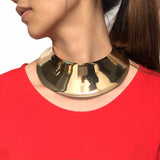 MANILAI Punk Alloy Torque Choker Necklaces For Women New Design Maxi Jewelry Big Collar Statement Necklace Collier Femme CE4316