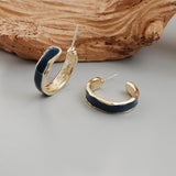 MENGJIQIAO 2019 Hot Sale 30 Style Blue Color Fashion Elegant Geometric Dangle Earrings For Women Cute Pendientes Mujer Jewelry