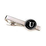 Men Fashion 26 Alphabet Letters Tie Clips Personality Name Letters Jewelry Men Necktie Clip Pin Suit Accessories