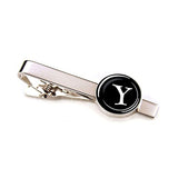 Men Fashion 26 Alphabet Letters Tie Clips Personality Name Letters Jewelry Men Necktie Clip Pin Suit Accessories