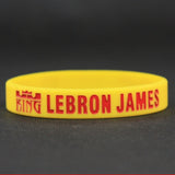 Men's Silicone Basketball Bracelets Lebron James Sport Energy Balance Wristband Power Bangle