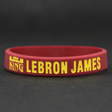 Men's Silicone Basketball Bracelets Lebron James Sport Energy Balance Wristband Power Bangle