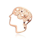 Microscope Brooch Medical Pin Biology Molecular Badge Brooches For Women Men Doctor Nurse Medical Stethoscope Chemistry Jewelry