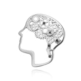 Microscope Brooch Medical Pin Biology Molecular Badge Brooches For Women Men Doctor Nurse Medical Stethoscope Chemistry Jewelry