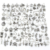 Mix Charms 120pcs/lot Vintage Silver Mini Life Thing Pendant DIY Jewelry Making 22432
