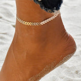 Modyle 3pcs/set Anklets for Women Foot Accessories Summer Beach Barefoot Sandals Bracelet ankle on the leg Female Ankle