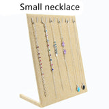 Necklace Pendant Display Stand Women Jewelry Organizer Holder Storage Case Bracelet Display Rack