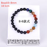 New Fashion Solar System Universe Galaxy Eight Planets Bracelet Star Lava Reiki Natural Stone Beads Energy Adjustable Bracelet