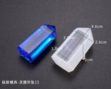 New Transparent Silicone Mould Dried Flower Resin Decorative Craft DIY Crystal pendulum Mold epoxy resin molds for jewelry