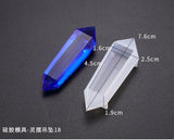 New Transparent Silicone Mould Dried Flower Resin Decorative Craft DIY Crystal pendulum Mold epoxy resin molds for jewelry