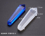 New Transparent Silicone Mould Dried Flower Resin Decorative Craft DIY Crystal pendulum Mold epoxy resin molds for jewelry