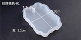 New Transparent Silicone Mould Dried Flower Resin Decorative Craft DIY Pendant Mold epoxy resin molds for jewelry