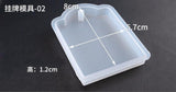 New Transparent Silicone Mould Dried Flower Resin Decorative Craft DIY Pendant Mold epoxy resin molds for jewelry