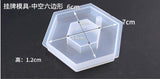 New Transparent Silicone Mould Dried Flower Resin Decorative Craft DIY Pendant Mold epoxy resin molds for jewelry