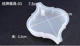 New Transparent Silicone Mould Dried Flower Resin Decorative Craft DIY Pendant Mold epoxy resin molds for jewelry