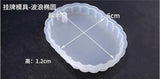 New Transparent Silicone Mould Dried Flower Resin Decorative Craft DIY Pendant Mold epoxy resin molds for jewelry