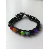 OAIITE  7 Chakra Round Beads Natural Stone Bracelet  For Women Men Healing Balance Therapy Yoga Jewelry Chakra Prayer Adjustable