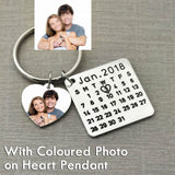 Calendar Keychain,Customized