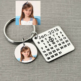 Calendar Keychain,Customized