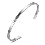 Personalized Gift Friendship Cuff Bracelets for Women Engrave Name Stainless Steel ID Bracelets & Bangles (JewelOra BA101918)