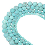 Polish Round Matte Frosted Tiger Eye Turquoises Natural Stone Beads Amazonite Watermelon Loose Beads for Bracelet Jewelry Making