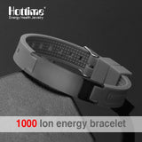 Power Energy Wristbands Balance Ion Magnetic Therapy Fashion Silicone Bands Bracelets Therapy Body Keep Your Healty Healing Pain