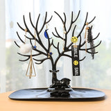 Qingwen Deer Earrings Necklace Ring Pendant Bracelet Jewelry Display Stand Tray Tree Storage jewelry Organizer Holder CE0560
