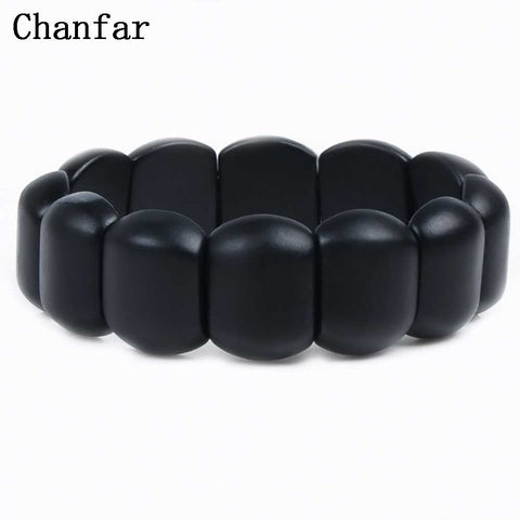 Real Natural Stone Bian Bracelet byanshi For Men&Women Black stone Bracelet or bianshi bracelet is High Quality