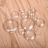 Round Clear Cabochons Transparent Glass for DIY Jewelry Making Components 6mm 8mm 10mm 12mm 14mm 15mm 16mm 18mm 20mm 25mm 30 mm