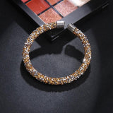 Crystal Cuff Bracelet Brand Open Bangles