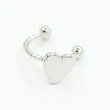 SHUANGR Vintage Leaf Clip On Earrings No Pierced Ear Cuff Pendientes De Clip Women Earrings Ear Jacket Wrap Earcuff Brincos