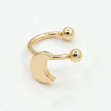 SHUANGR Vintage Leaf Clip On Earrings No Pierced Ear Cuff Pendientes De Clip Women Earrings Ear Jacket Wrap Earcuff Brincos