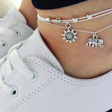 Sea Turtle Starfish Beach Shell leg Anklet ankle anklets Bracelet For Women boho barefoot sandals Bracelets fashion jewelry