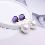 Shiny Side New Fashion Brand Jewelry Cute Cherry Stud Earrings for Women Gift Simple Style Statement Earrings Free Shipping