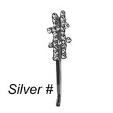 StoneFans Newest Rhinestone Letters Hair Pin Unique Sign BOSS Barrette for Women Crystal Hair Clip Letter Accessory Hair Jewelry
