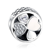 Suplush Bead Charm with Authentic 100% 925 Sterling Silver Fit Pandora Original Charms Bracelet Women DIY Jewelry Macking Gift