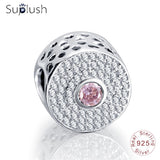 Suplush Bead Charm with Authentic 100% 925 Sterling Silver Fit Pandora Original Charms Bracelet Women DIY Jewelry Macking Gift