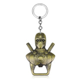 The Avengers Pendant Keychains Letter