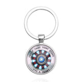 The Avengers Pendant Keychains Letter